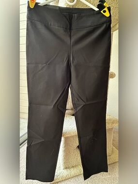 Hilary Radley Black Slim Leg Pants